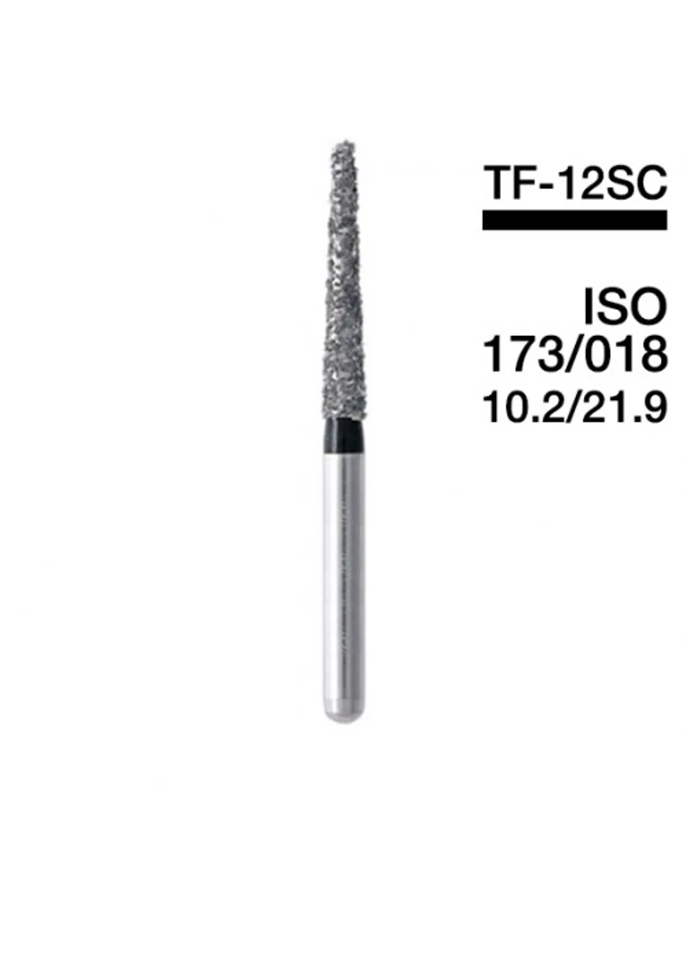 Боры Мани TF-12SC (черн.) (5 шт.), Mani Dia-Burs