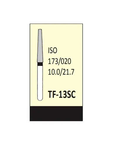 Боры Мани TF-13SC (черн.) (5 шт.), Mani Dia-Burs