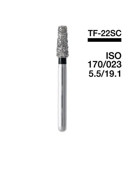 Боры Мани TF-22SC (черн.) (5 шт.), Mani Dia-Burs