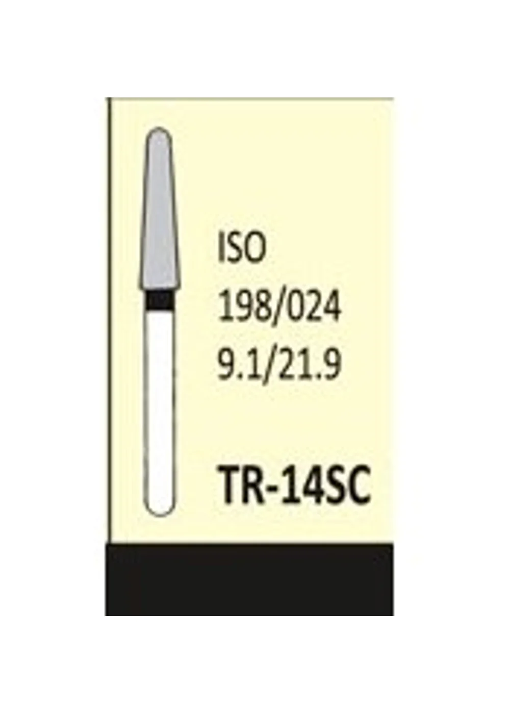 Боры Мани TR-14SC (черн.) (5 шт.), Mani Dia-Burs
