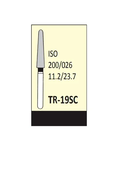Боры Мани TR-19SC (черн.) (5 шт.), Mani Dia-Burs