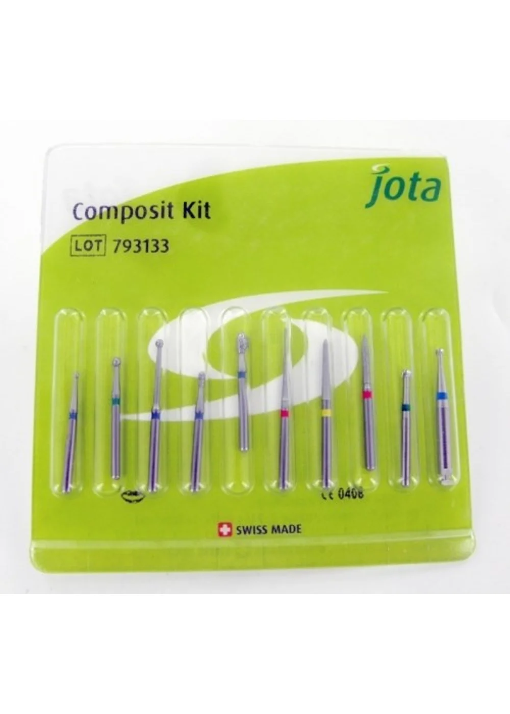 Набор боров для терапии Composite Kit (10 инструментов), в блистере