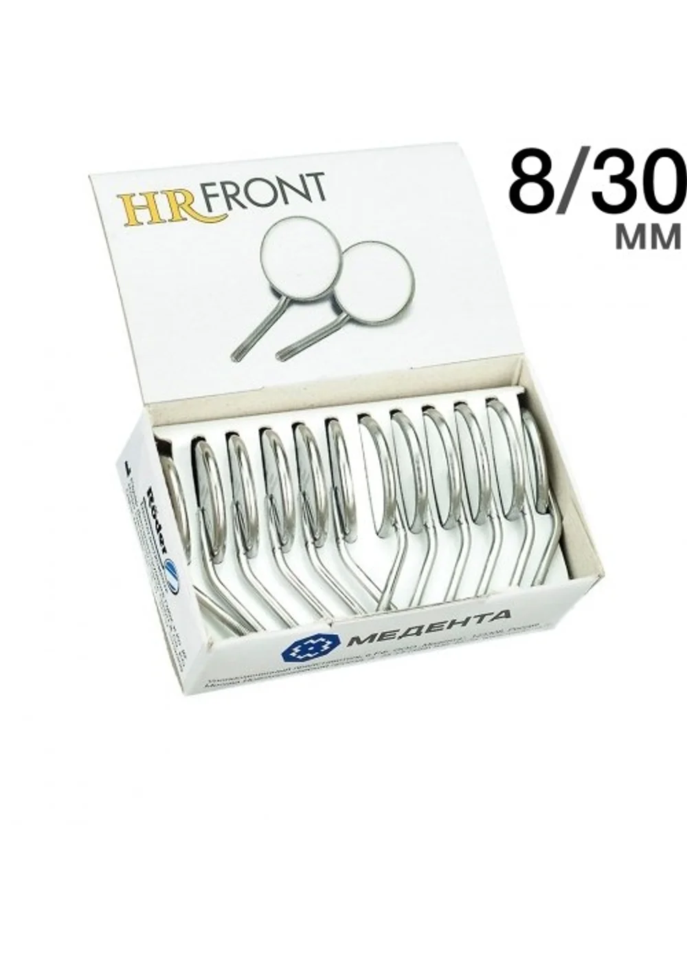 Зеркало HR FRONT, размер 8/30мм, плоское. 1 шт.