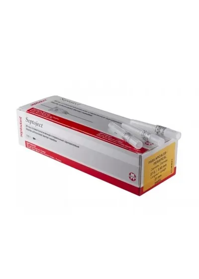 Иглы карпульные Septoject 0,4х35мм, 100шт., Septodont