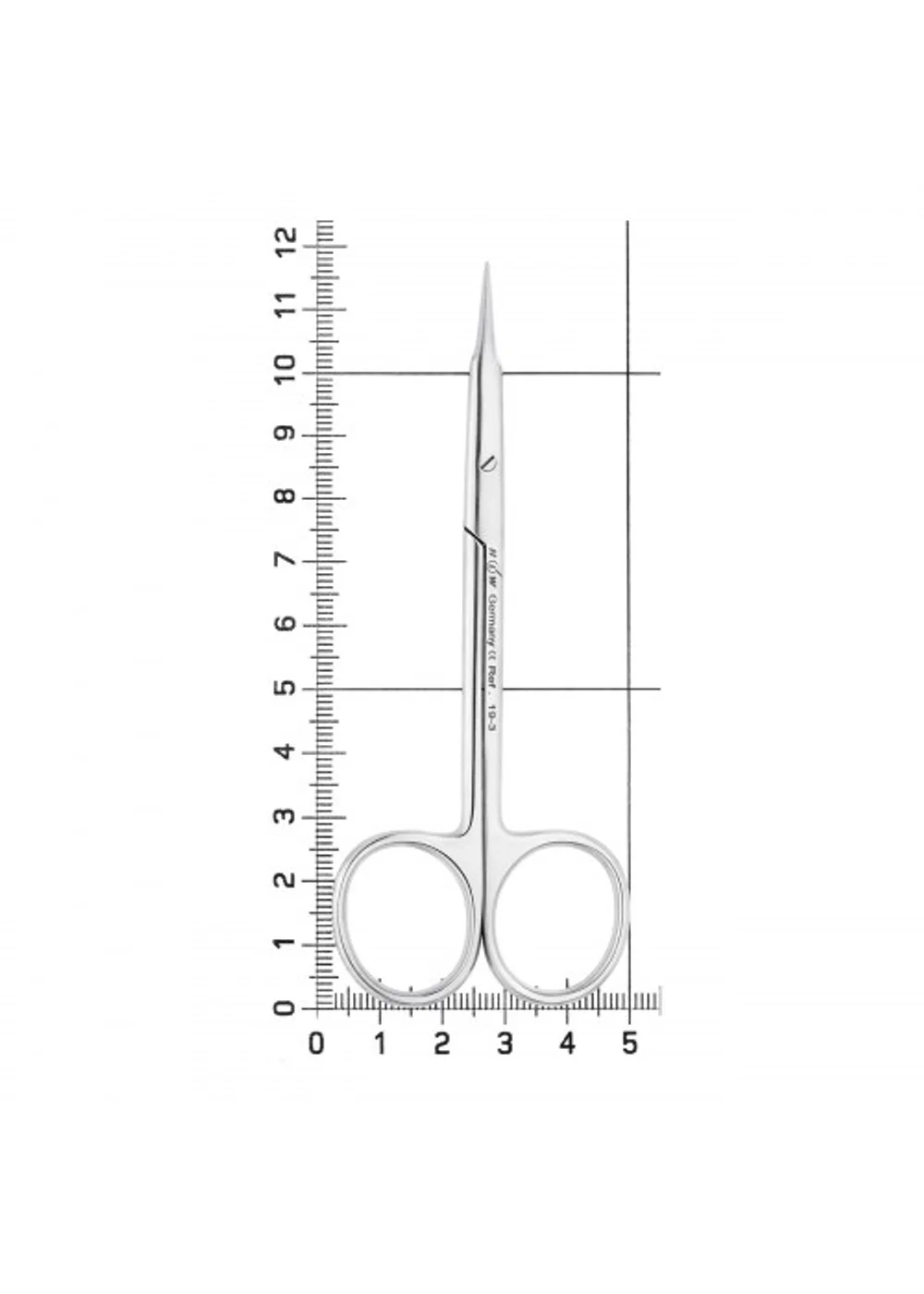 Ножницы 11,5 см прямые Stevens (HLW 19-3)