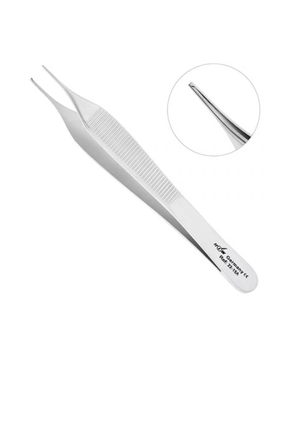 Пинцет ультратонкий 12 см Micro-Adson (HLW 22-15A)