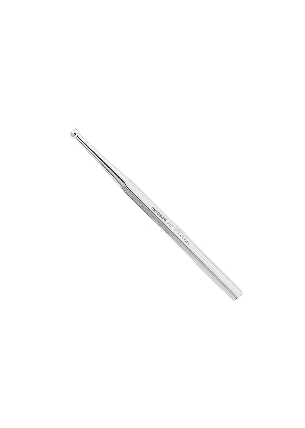 Asa Dental 2102-CS - ручка для зеркал восьмигранная цельная