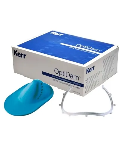 5200 OptiDam Постериор-коффердам для жевательных зубов (рамка+10 листов) Kerr