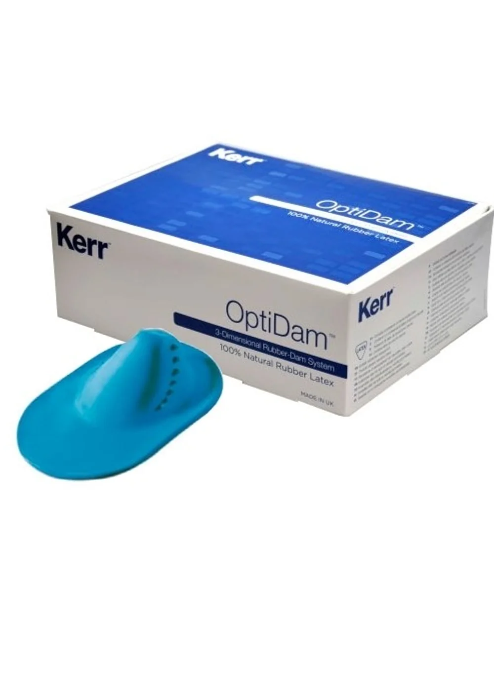 5201 OptiDam Постериор-коффердам для жевательных зубов 30 шт., Kerr