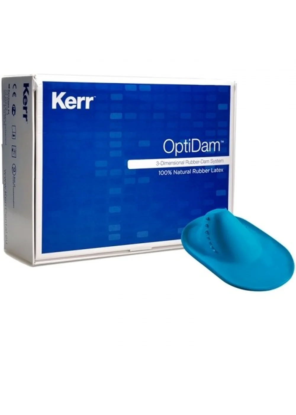 5205 OptiDam Posterior Bulk Refill, 60 коффердамов для жевательной группы зубов, Kerr