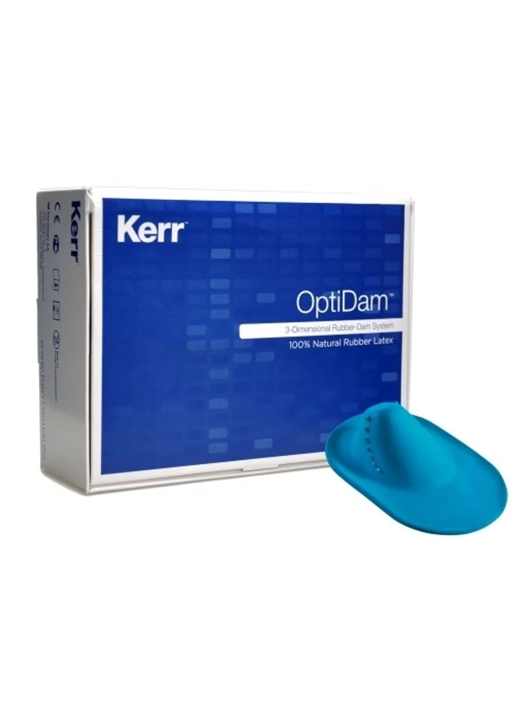 5205 OptiDam Posterior Bulk Refill, 60 коффердамов для жевательной группы зубов, Kerr