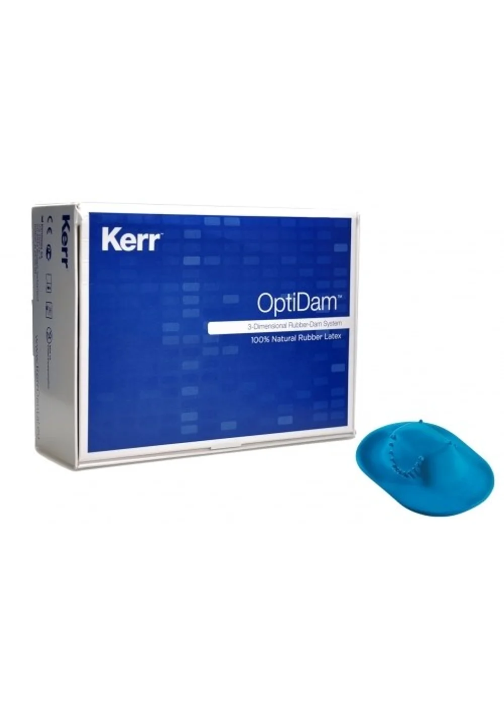 5206 OptiDam Anterior Bulk Refill, 60 коффердамов для фронтальной группы зубов, Kerr