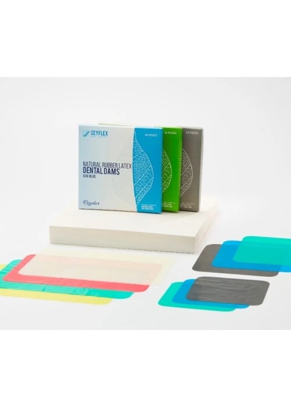 Раббер дам-набор листов CEYFLEX Dental DAM, BLUE/ Regular 36 шт.