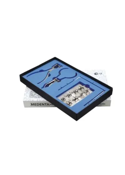 "Раббердам - набор Раббер Дам"" Set 8 креплений+4 инструмента, Medenta Instruments Co"