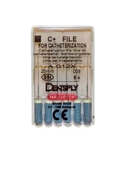 C+ File №08, 25мм (уп.6) каналорасширитель ручной, Maillefer