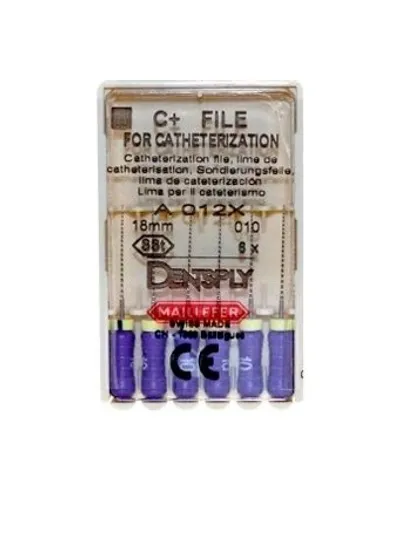 C+ File №10, 18мм (уп.6) каналорасширитель ручной, Maillefer