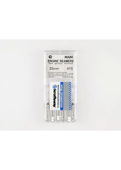 Engine reamers №15 - 25мм (6 шт.), MANI