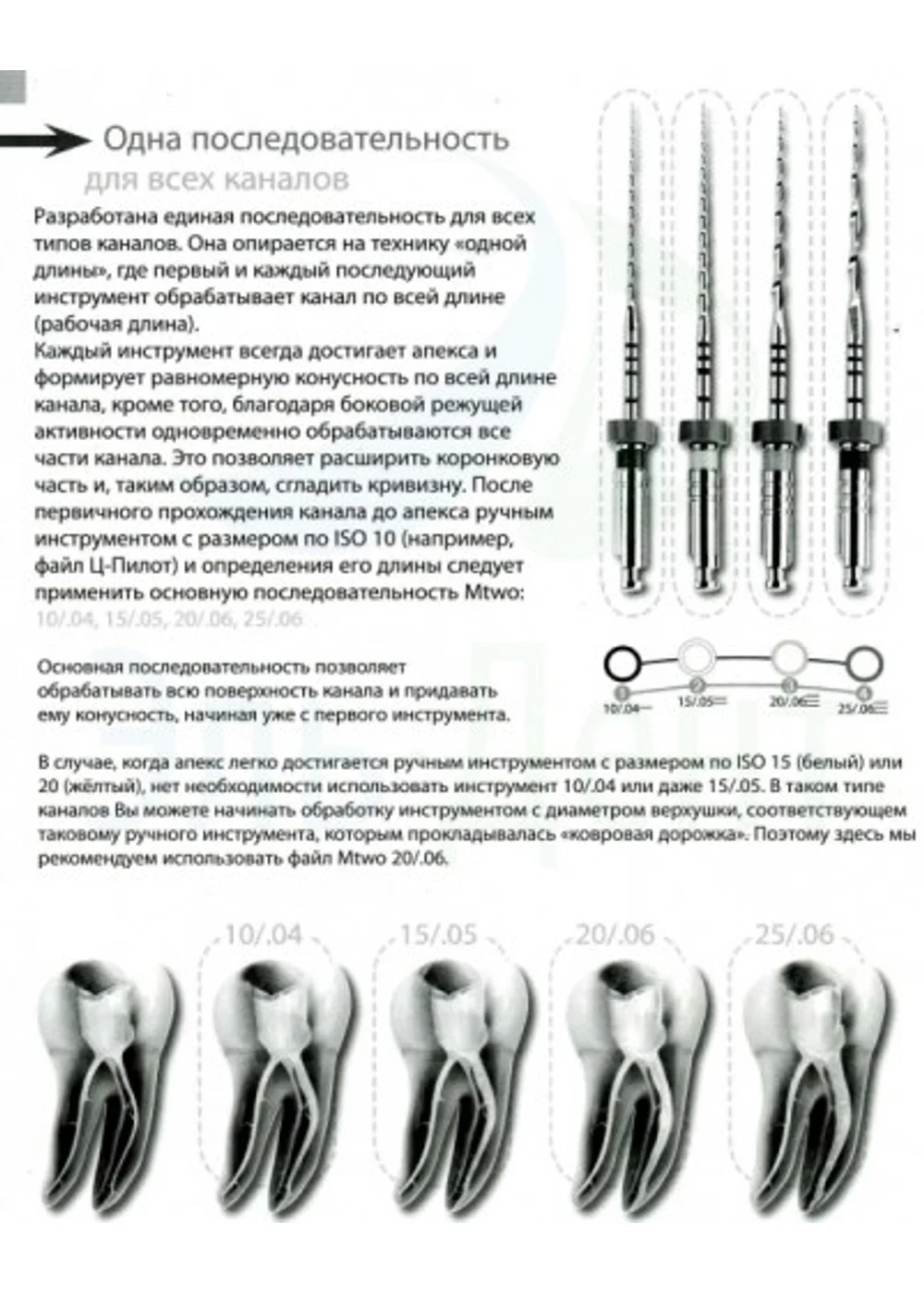 Mtwo М2 Тейпер №20 06 L25 WP21, VDW