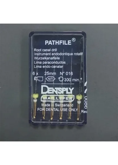Pathfile NiTi №016 (25мм) - инструмент стоматологический эндодонтический 6 шт. Maillefer