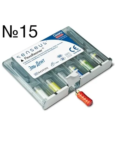 Flexoreamer SENSEUS №15 (6шт)-очень гибкий инструмент с силиконовой ручкой
