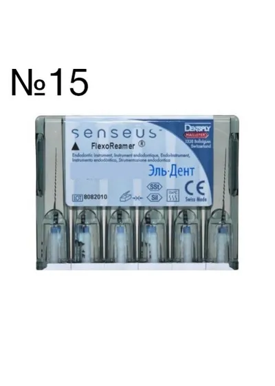 Flexoreamer SENSEUS №15 (6шт)-очень гибкий инструмент с силиконовой ручкой