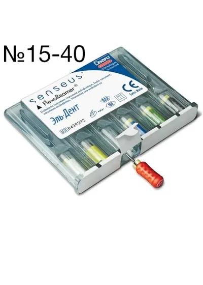 Flexoreamer SENSEUS №15-40 (6шт)-очень гибкий инструмент с силиконовой ручкой