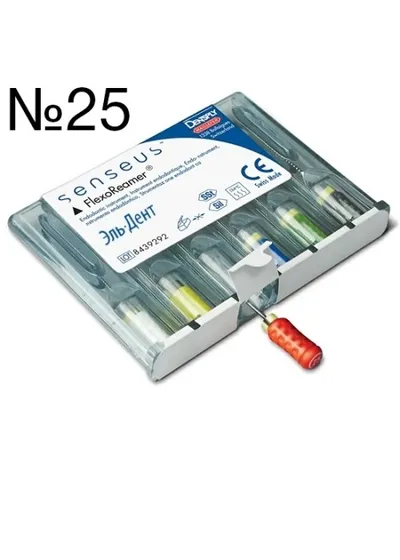 Flexoreamer SENSEUS №25 (6шт)-очень гибкий инструмент с силиконовой ручкой