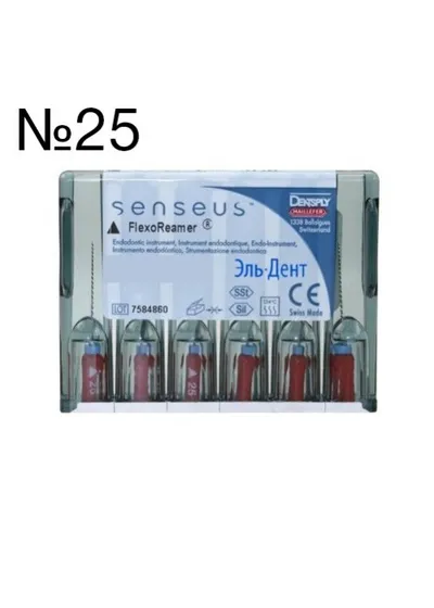 Flexoreamer SENSEUS №25 (6шт)-очень гибкий инструмент с силиконовой ручкой