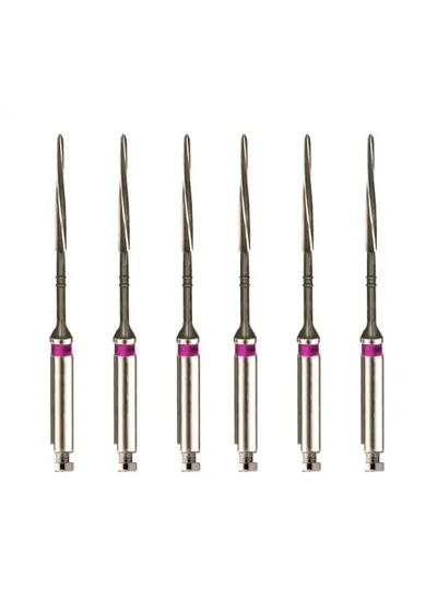 Penetration drill №008 (6 шт.), 1 полоса, фиолетовый, Maillefer
