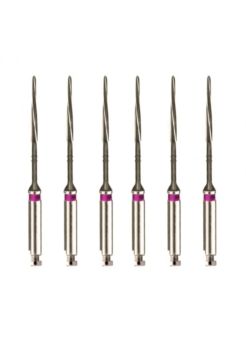 Penetration drill №008 (6 шт.), 1 полоса, фиолетовый, Maillefer