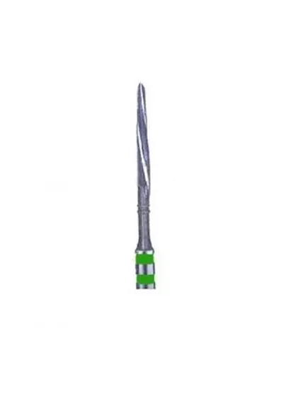 Unimetric калибровочный дриль №210 (6шт.) 2 полосы, зеленый, Maillefer