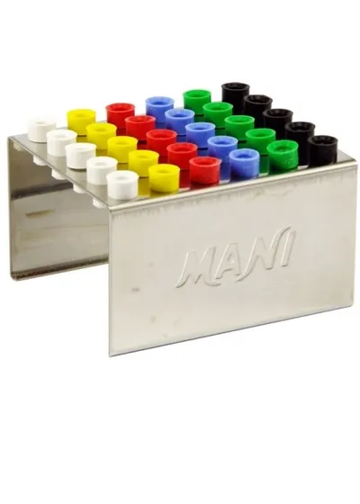 Подставка эндодонтическая Endo-Stand 60 отверс., 60 колбочек/2 подставки, Mani