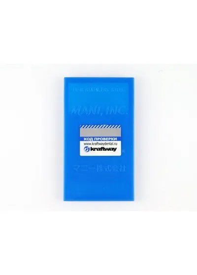 Smooth Broaches (Mani), size 0, 52 мм (12 шт.) - корневые иглы с атравматическим концом ручные