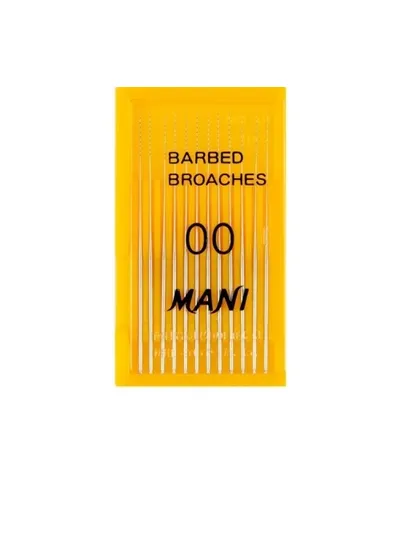 Barbed Broaches (Mani), ISO-00, 52 мм (12 шт.) - пульпоэкстракторы ручные