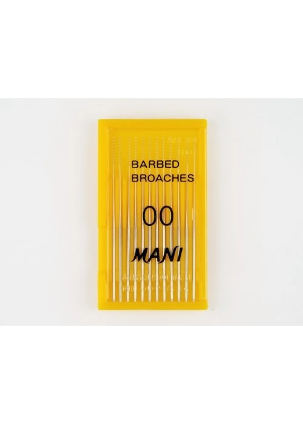 Barbed Broaches (Mani), ISO-00, 52 мм (12 шт.) - пульпоэкстракторы ручные