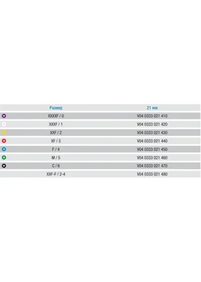 Пульпоэкстракторы Nervnadeln №470 21мм С/6 стерильные (10шт) (V040333021470), VDW