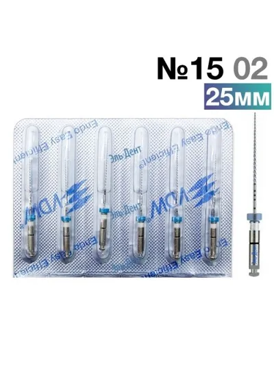 FlexMaster Тейпер NiTi №15 02 L25, VDW