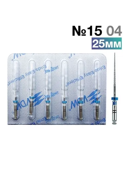 FlexMaster Тейпер NiTi №15 04 L25, VDW