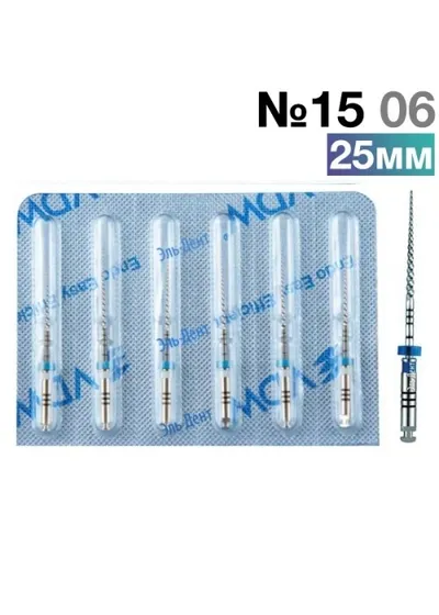 FlexMaster Тейпер NiTi №15 06 L25, VDW
