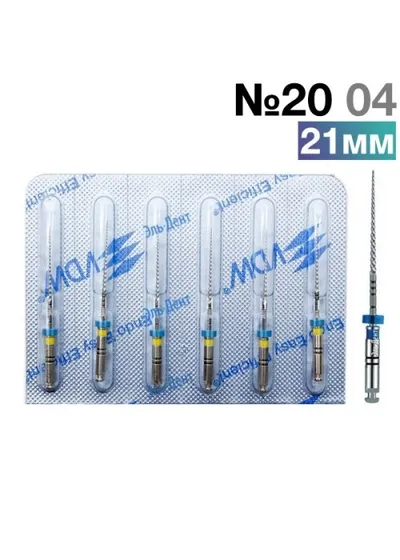 FlexMaster Тейпер NiTi №20 04 L21, VDW
