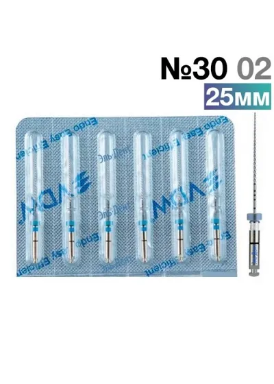 FlexMaster Тейпер NiTi №30 02 L25, VDW