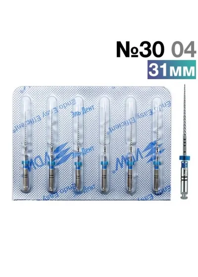 FlexMaster Тейпер NiTi №30 04 L31, VDW