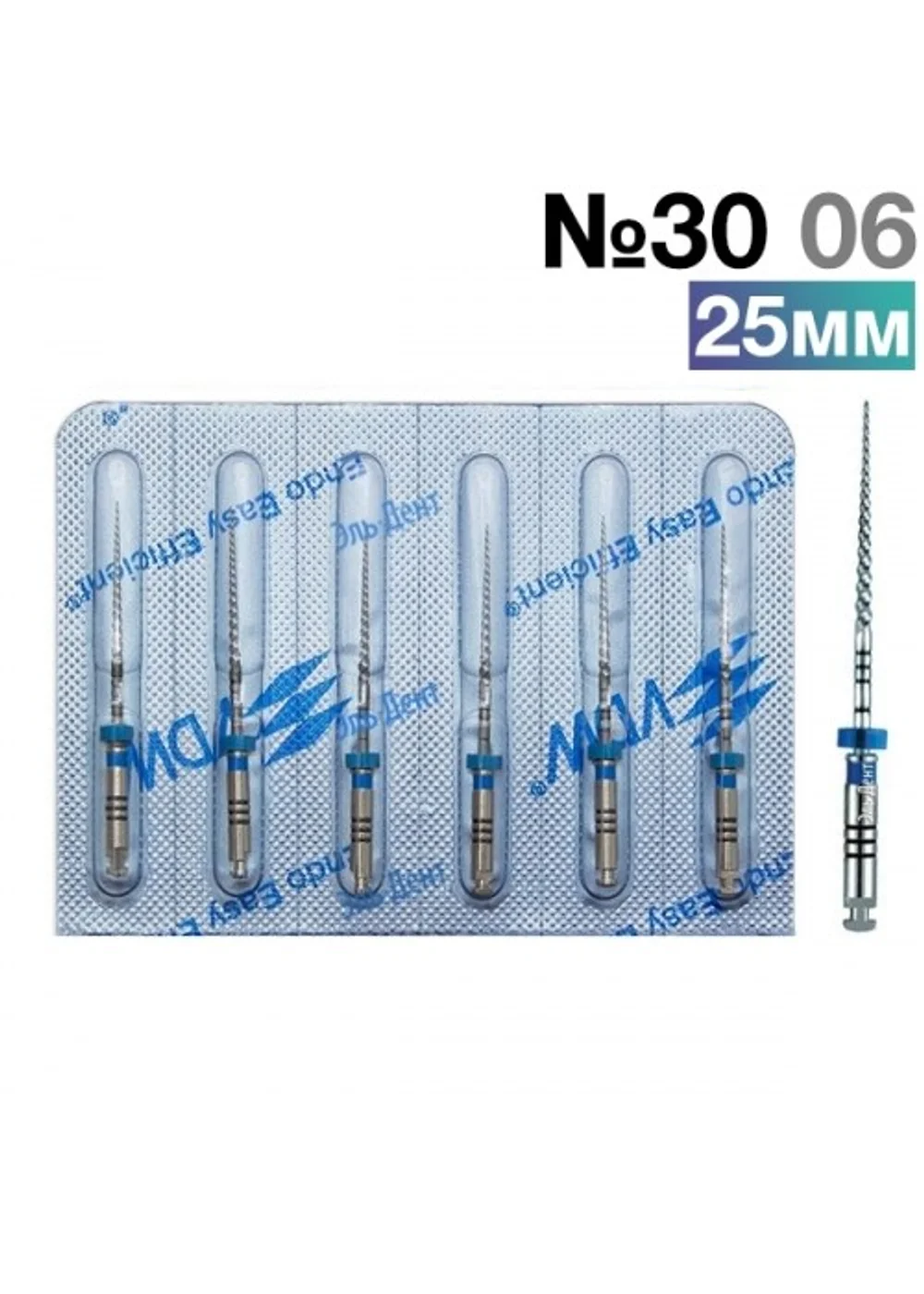 FlexMaster Тейпер NiTi №30 06 L25, VDW