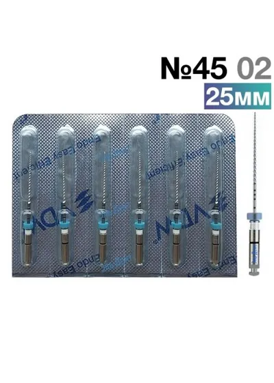 FlexMaster Тейпер NiTi №45 02 L25, VDW