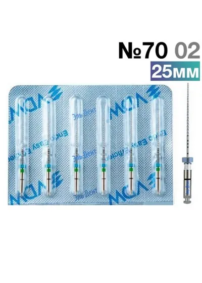 FlexMaster Тейпер NiTi №70 02 L25, VDW