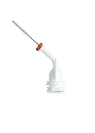 NaviTip FX-насадки эндодонтические с ершиком белые  (17 мм) 20 шт. UL1452, Ultradent