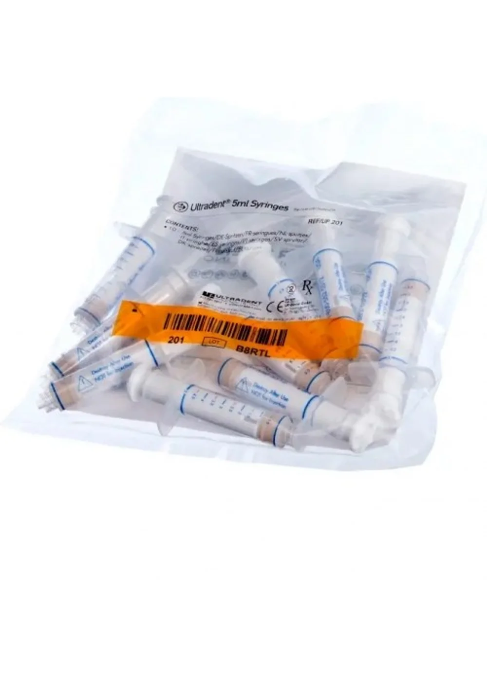 Шприц эндодонтический, Ultradent, 5 мл, 10 шт