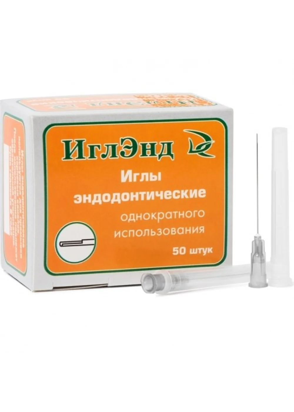 Игла эндодонтическая, Эстэйд-Сервисгруп, 0.4*35 мм, 50 шт