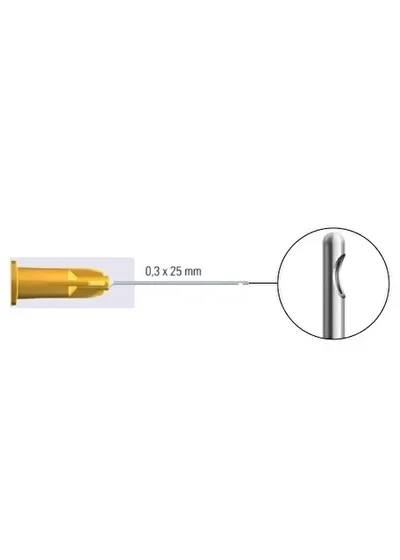 Шприц эндодонтический SITEKMED (игла 0,3х25мм) с боковым отверстием