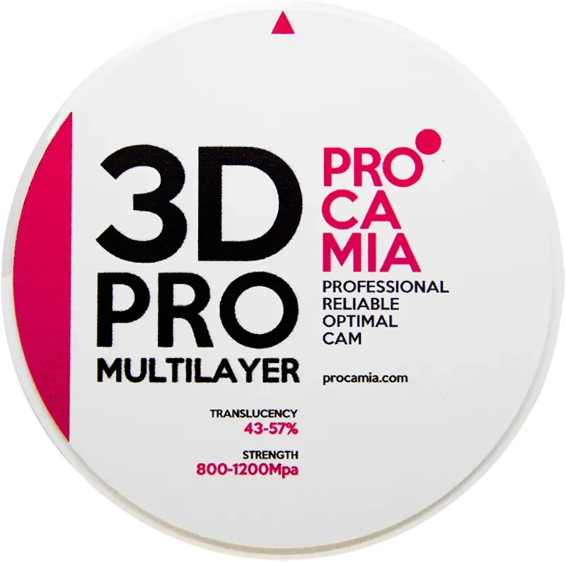 Циркониевый диск Procamia 3D PRO Multilayer 98*14 B1